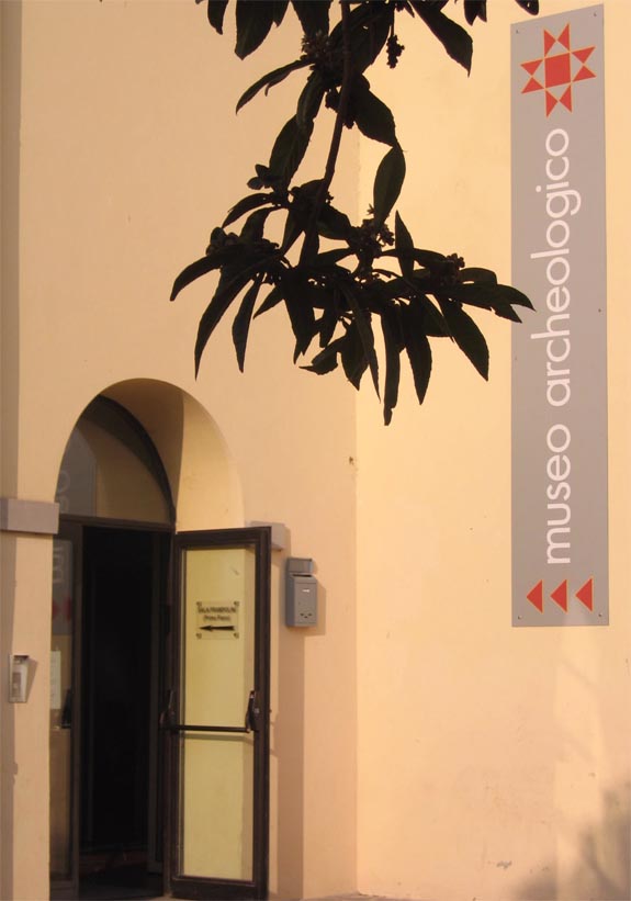 Brescello - Archaeological Museum (entrance)